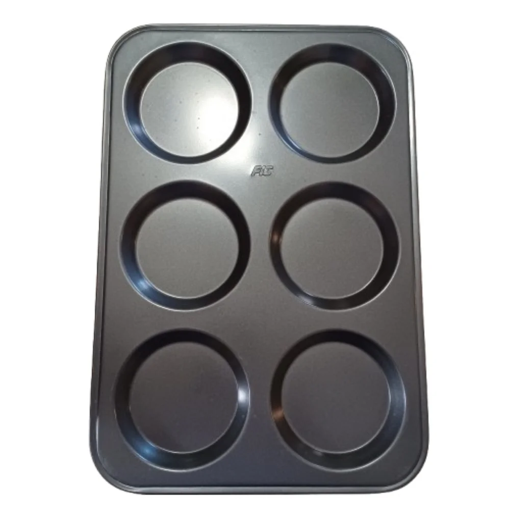Set Of 4 WILTON & Mixed Brands Nonstick Cup Mini & Shallow Muffin Baking Pans